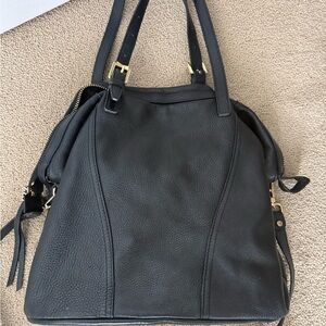 Gianni Chiarini Large Pebbled Leather shoulder bag from Italy excellent conditio